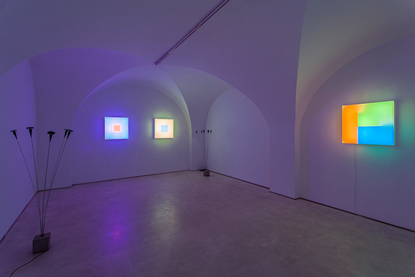 Brian Eno - Light Music. Installazione. Foto di Piero Cremonese